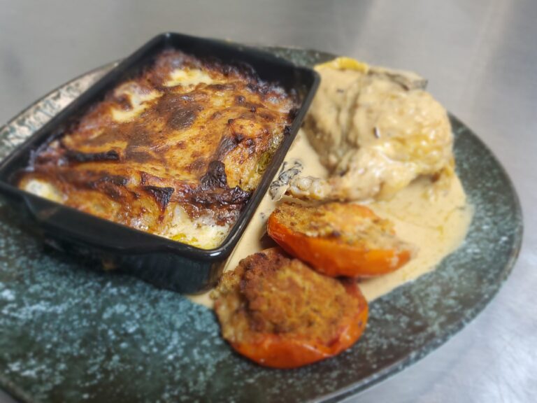 Pintade Dauphinois Restaurant Saint Priest