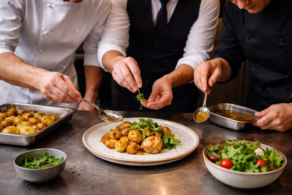 Fondateurs JS restauration traiteur restaurant