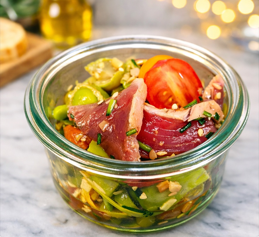 bocaux verre cocktail gourmand chaud